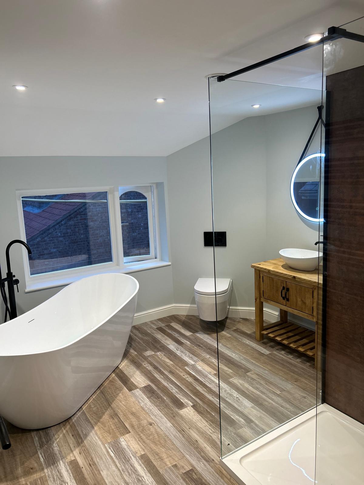 Image of newly fitted bathroom